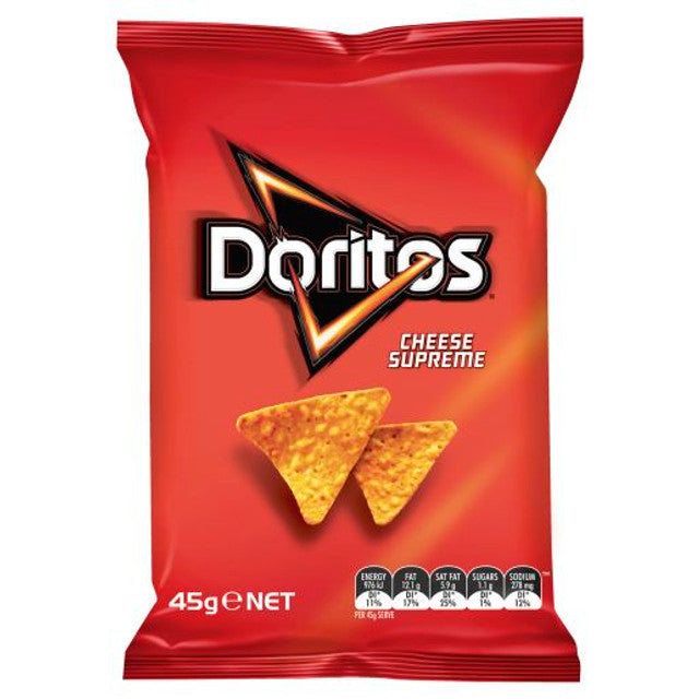 45G Doritios Cheese Supreme (x18)