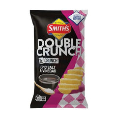 150G SMITH DOUBLE CRUNCH SALT & VINEGAR (x1)