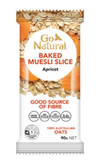 90g Go Natural Baked Muesli Apricot (x12)