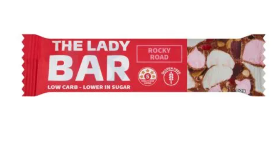 50g The Lady Bar Rocky Road  (x10)
