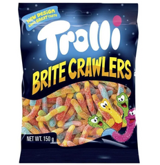 150g Trolli Britecrawlers (x10)