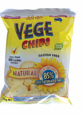 21G Ajitas Vege Chips Natural(x40)