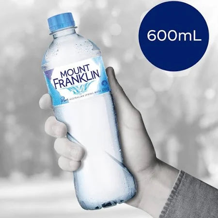 Mt Franklin 600ml PET Bottle